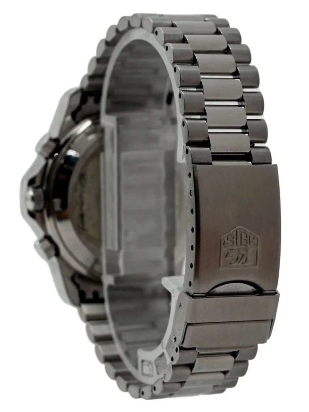Tag Heuer 37mm Men's 2000 Series Chronograph Black Dial Watch! Ref: 273.206!